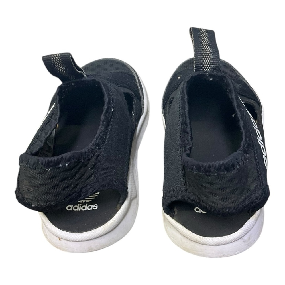 🖤 Adidas Toddler Shoes Size 7.5K | Black Slip-On‎ 🖤 - Picture 5 of 6